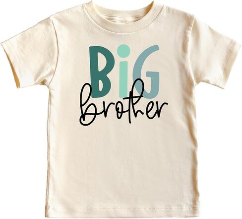 قميص تي شيرت Big Brother للأولاد Big Bro Sibling تكشف TEE in Saudi Arabia