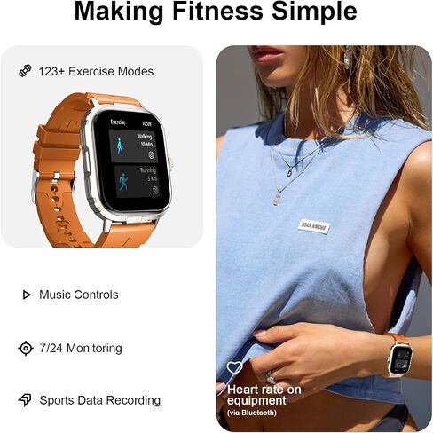 Fila Smart Watch for Men Women ، 1.43 '' AMOLED Fitness Tracker مع معدل ضربات القلب/مراقبة النوم ، 130+ أوضاع رياضية ، متعقب النشاط ، عداد الخطى لنظام Android iOS in Kuwait
