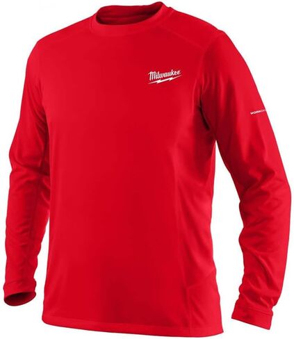 Milwaukee Electric - Workskin Light LS Shirt - Red XL in Saudi Arabia