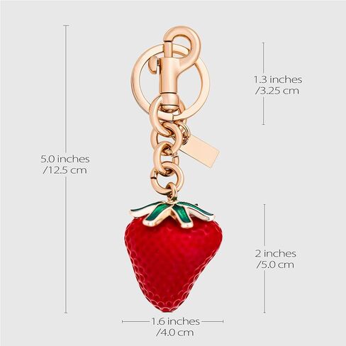 سحر كيس الكرز ، حقائب فاكهة الفراولة لطيفة سحر سحر مفاتيح كيس النساء لحقيبة اليد in Kuwait