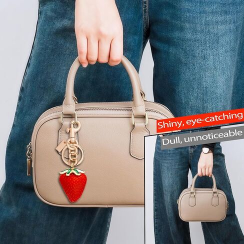 سحر كيس الكرز ، حقائب فاكهة الفراولة لطيفة سحر سحر مفاتيح كيس النساء لحقيبة اليد in Kuwait