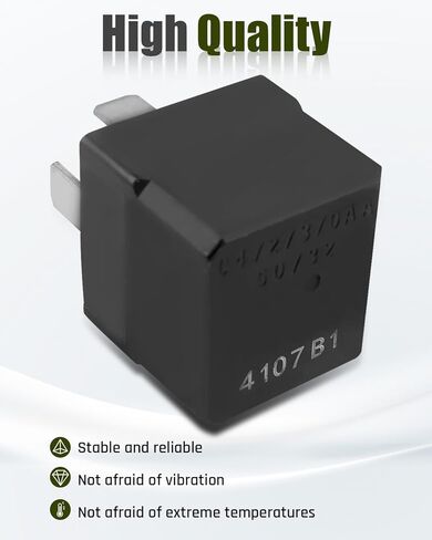 04727370AA 50732 12VDC 5Pins Automotive Relay Fit for Chrysler Dodge Jeep Ram, Replacement 5081 B3, V4-1C-12V, 4Pcs in Saudi Arabia