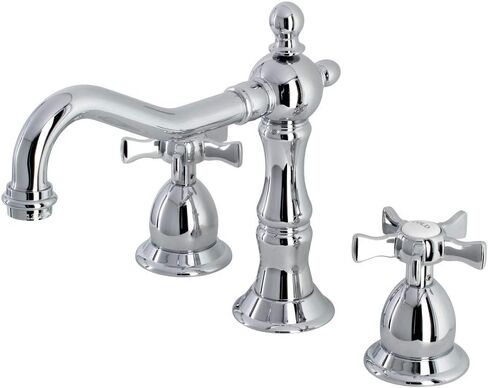 Kingston Brass KS1977NX Hamilton Widespread Bathroom Faucet, Brushed Brass in Saudi Arabia