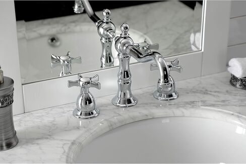 Kingston Brass KS1977NX Hamilton Widespread Bathroom Faucet, Brushed Brass in Saudi Arabia