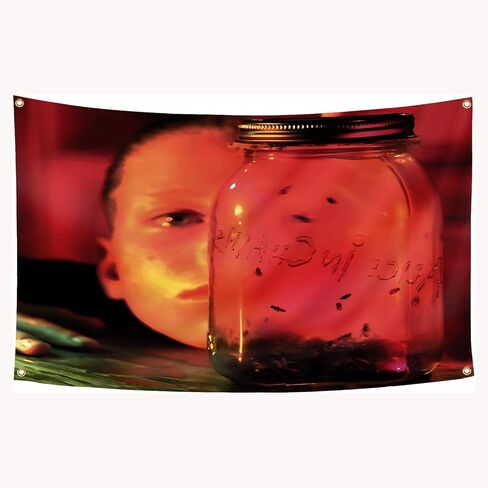 Jar Of Flies in Chains Tapestry 3x5Ft Wall Art banner for Wall Room Bedroom Decor in Saudi Arabia