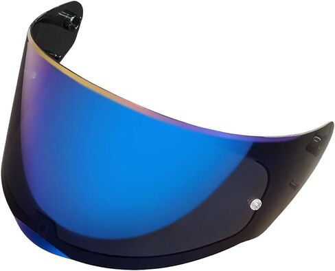 Shield for LS2 ، FF320 Assault ، Stream ، Rapid ، Storm ، FF328 ، FF353 ، FF800 Helment Helment Helment Assories (Revo Clear Red For Day Night) in Saudi Arabia