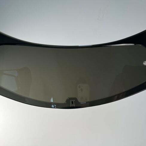 Shield for LS2 ، FF320 Assault ، Stream ، Rapid ، Storm ، FF328 ، FF353 ، FF800 Helment Helment Helment Assories (Revo Clear Red For Day Night) in Saudi Arabia