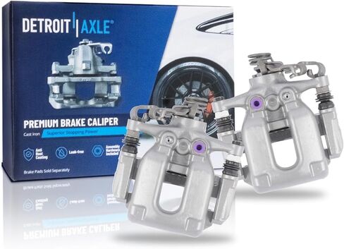 Detroit Axle - الفرجار الخلفي للفرامل لعام 2016 2017 2018 2019 شيفروليه كروز ، الفرجار الفرامل القرص in Kuwait