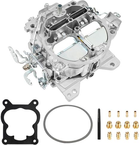 4 Barrel Carburetor Replacement for Rochester Quadrajet 1901R 1901-GG 4MV 750 CFM 4BBL Compatible with Chevy 350 454 327 396 400 427 V8 Engines GMC Trucks 1966-1973 Corvettes 1975-1979 Manual Choke in Kuwait