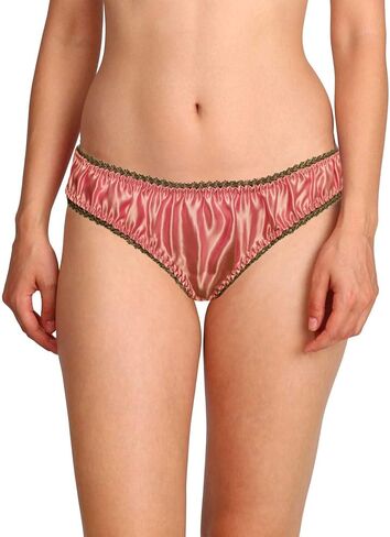 MERISE Womens Sexy Silk Satin Bikini With Different Types Of Color & Lace Combination ! in Kuwait