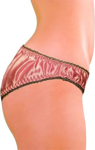 MERISE Womens Sexy Silk Satin Bikini With Different Types Of Color & Lace Combination ! in Kuwait