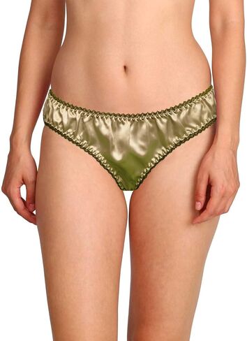 MERISE Womens Sexy Silk Satin Bikini With Different Types Of Color & Lace Combination ! in Kuwait