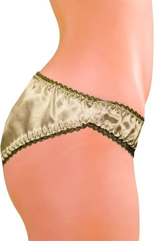 MERISE Womens Sexy Silk Satin Bikini With Different Types Of Color & Lace Combination ! in Kuwait