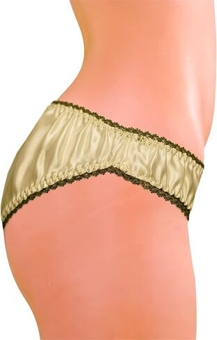 MERISE Womens Sexy Silk Satin Bikini With Different Types Of Color & Lace Combination ! in Kuwait