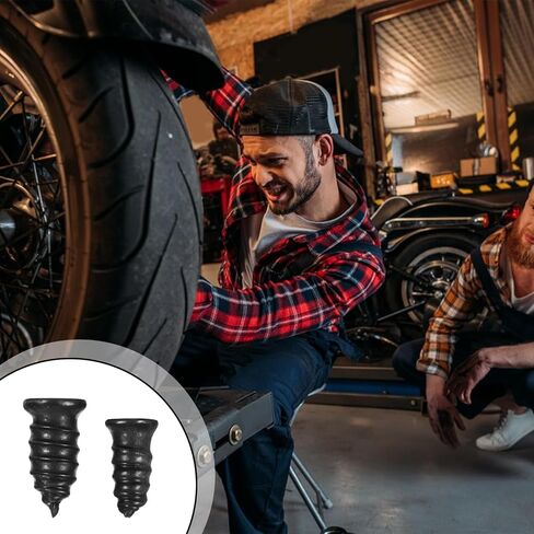 60 PCS Tyre Slud Kit ، مجموعة إصلاح الإطارات المسطحة المطاطية لثقبات الإطارات ، مجموعة متينة لإصلاح الإطارات. in Saudi Arabia