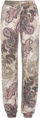 LASCANA Women's Smocked Elastic Hem Pants in Saudi Arabia
