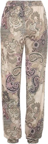 LASCANA Women's Smocked Elastic Hem Pants in Saudi Arabia
