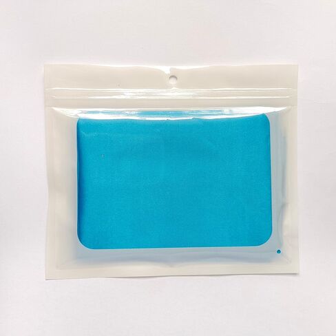 Women’s Solid Color Square Scarf Neckerchief (Blue) in Saudi Arabia