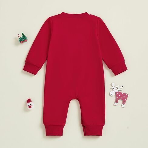 ملابس BemeyourBBs للأطفال حديثي الولادة في الخريف والشتاء بأكمام طويلة، بدلة رومبير لطيفة للرضع من قطعة واحدة in Kuwait