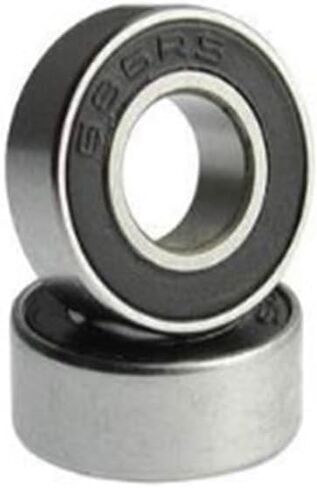 ختم Cove Thin Wall Wall Deef Ball Bealings 688rs ABEC-1 688 RS 688RS المطاط 5/10pcs 688-2rs 8 * 16 * 5mm (10pcs) in Kuwait