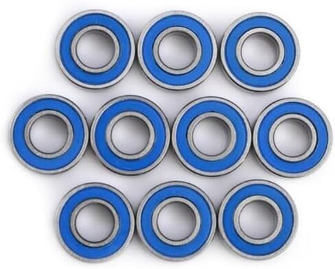 MR115-2RS MR104 MR106 MR116 MR117 MR128 MR137 MR148 2RS Ball Bearing (10pcs ، MR104-2RS) in Kuwait