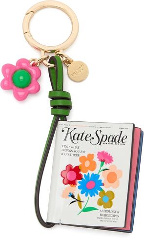 kate spade new york Squeeze Shiny Metallic Paint Tube Key fob, Ks Green in Saudi Arabia
