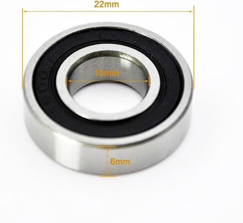 10pcs 6900 6901 6902 6903 6904 6905 2RS RS DDU Bearing 6900RS 6901RS 6902RS 6903RS 6904RSDEEP GROOVE BLENGS (6902-2RS 15x28x7mmm) in Saudi Arabia