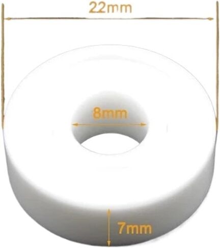 1/10pcs 608 2RS Full Ceramic Bearing 8 * 22 * 7 mm 8mm Inner Bore Sealed 608CE ZrO2 Miniature Ball Bearings(5Pcs) in Saudi Arabia