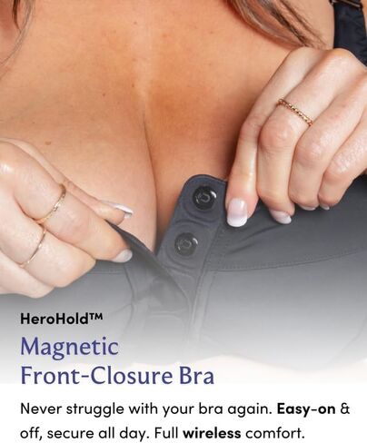 LIBERARE Women’s Front Closure Wireless Bra in Saudi Arabia