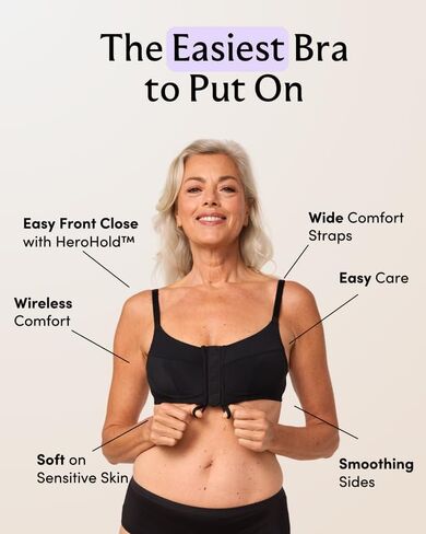 LIBERARE Women’s Front Closure Wireless Bra in Saudi Arabia