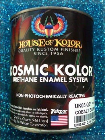 بيت كولور UK05 Kandy Cobalt Blue Kosmic Kolor 1 Quart in Saudi Arabia