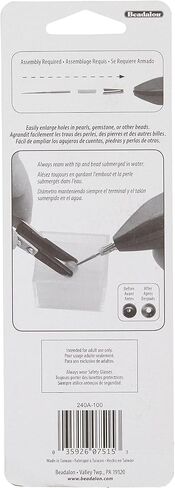 Beadalon Bead Reamer, Battery Operated Jewelry Making Tool, Blue in Saudi Arabia