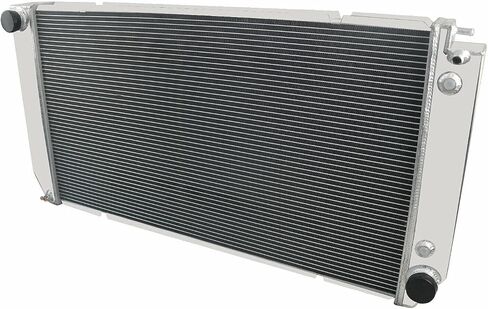 ALLOYWORKS 4 Row Core Aluminum Radiator For 1994-2000 Chevy C1/K 1500 2500 3500 Suburban Tahoe Yukon V8 6.5L V8 Turbo Diesel GMC AT/MT in Saudi Arabia