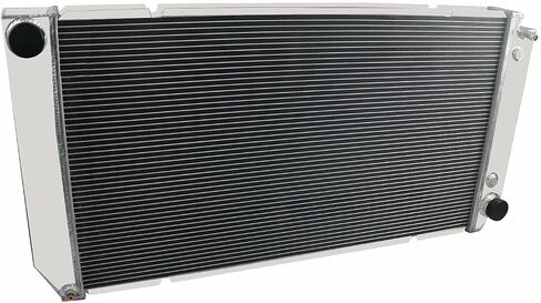ALLOYWORKS 4 Row Core Aluminum Radiator For 1994-2000 Chevy C1/K 1500 2500 3500 Suburban Tahoe Yukon V8 6.5L V8 Turbo Diesel GMC AT/MT in Saudi Arabia
