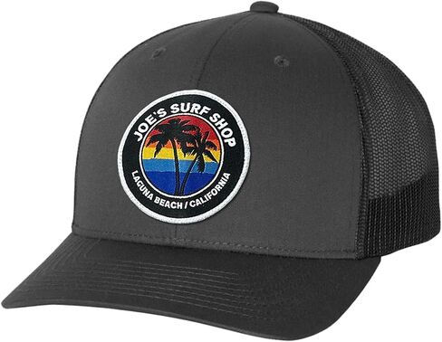 JOES SURF SHOP Sunset Patch Mesh Trucker Hats in Saudi Arabia