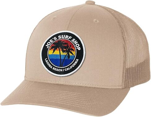 JOES SURF SHOP Sunset Patch Mesh Trucker Hats in Saudi Arabia