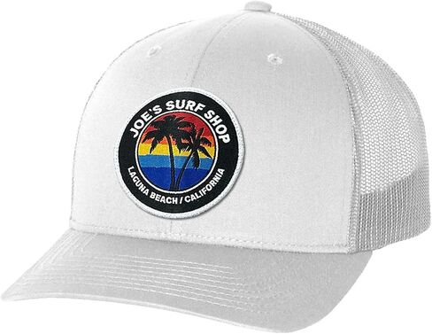 JOES SURF SHOP Sunset Patch Mesh Trucker Hats in Saudi Arabia