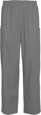 Men's Scrub Pants Full Elastic Waist Cargo Scrub Pant in Kuwait