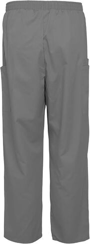 Men's Scrub Pants Full Elastic Waist Cargo Scrub Pant in Kuwait