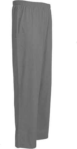 Men's Scrub Pants Full Elastic Waist Cargo Scrub Pant in Kuwait