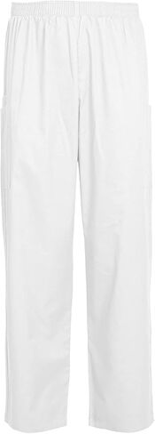 Men's Scrub Pants Full Elastic Waist Cargo Scrub Pant in Kuwait