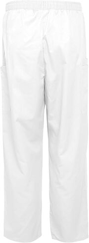 Men's Scrub Pants Full Elastic Waist Cargo Scrub Pant in Kuwait