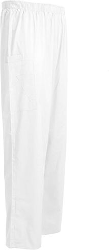 Men's Scrub Pants Full Elastic Waist Cargo Scrub Pant in Kuwait