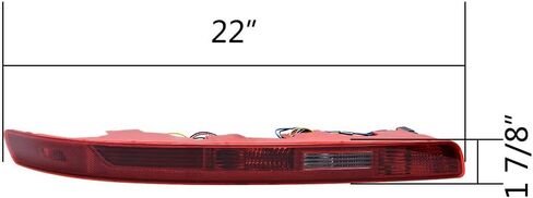 Astra Depot 3D Red Red Red Red Left Left Growpric Brake Light Assembly OE PRESSION OE AUDI Q7 2007-2015 in Saudi Arabia
