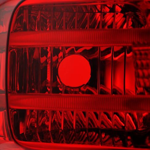 AKKON - Fits 2014-2017 Honda Odyssey [Halogen Type] Chrome Red Tail Light Brake Lamp Outer Driver Left Side Replacement in Kuwait