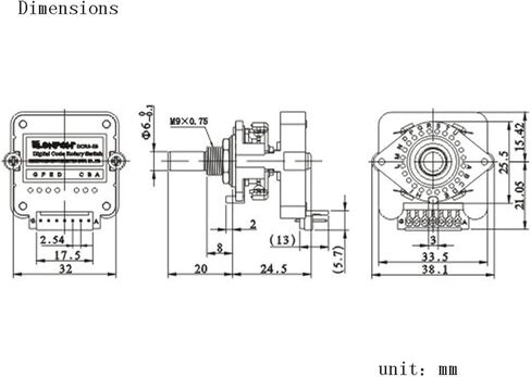Rotary Switch DCRS-01N DCRS-01J(DCRS-04J) in Saudi Arabia