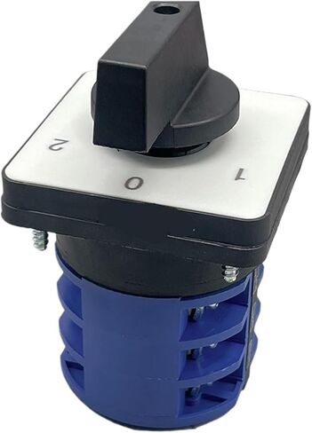 1pc lw26-32/3 3position Rotary Switch 32A 2 Poles Changeover cam Universal Switch 1-0-2 Silver Contact in Saudi Arabia