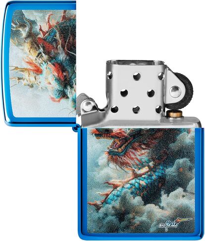 Zippo Dragon Fusion Design 540 Tumbled Brass Pocket Lighter in Kuwait