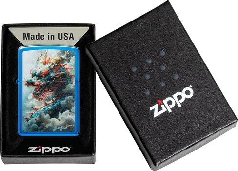 Zippo Dragon Fusion Design 540 Tumbled Brass Pocket Lighter in Kuwait