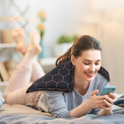 وسادة تسخين مرجحة من VEVOR، وسادة تسخين كهربائية مقاس 17 بوصة × 33 بوصة لتخفيف الآلام، وسادة تسخين كهربائية بوزن 6.8 رطل مع 4 إعدادات لدرجة الحرارة، إيقاف تلقائي لمدة ساعتين، وسادة تسخين مرجحة للرقبة الخلفية والكتف والبطن in Saudi Arabia